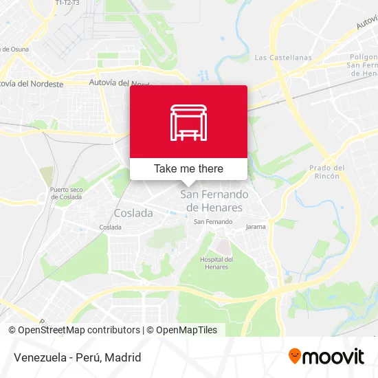 Venezuela - Perú map