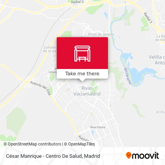 César Manrique - Centro De Salud map