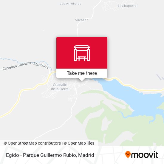 Egido - Parque Guillermo Rubio map