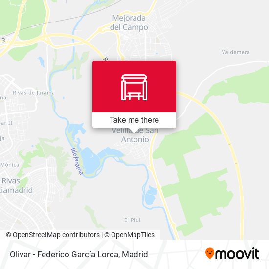 Olivar - Federico García Lorca map