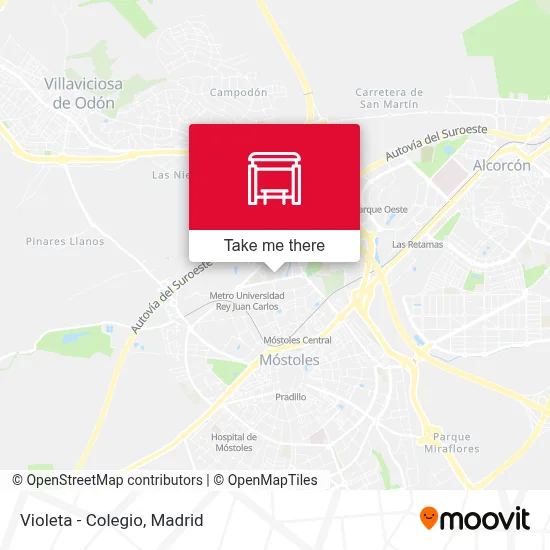 Violeta - Colegio map