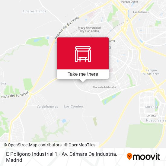 E Polígono Industrial 1 - Av. Cámara De Industria map