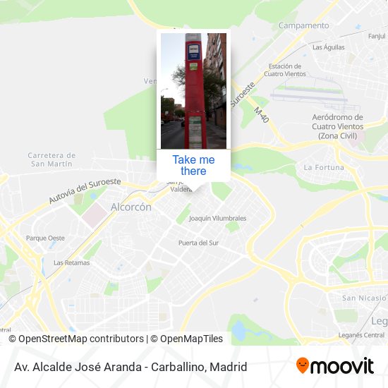 Av. Alcalde José Aranda - Carballino map