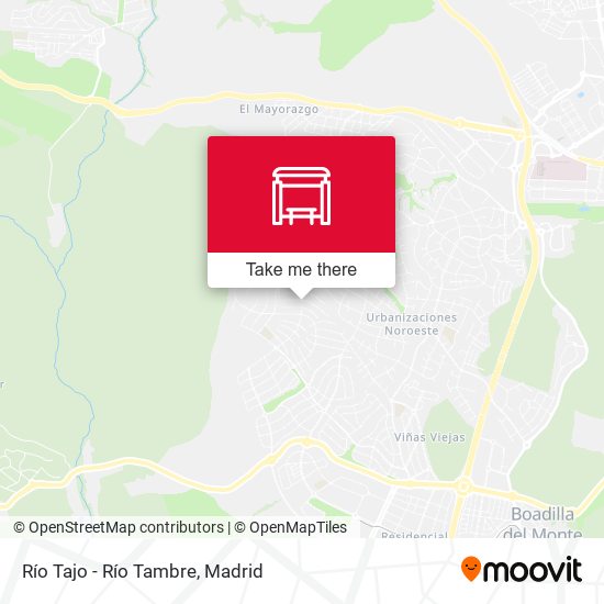 Río Tajo - Río Tambre map