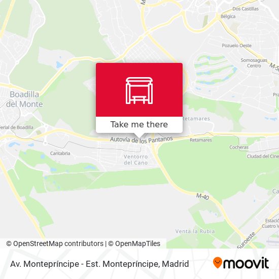 Av. Montepríncipe - Est. Montepríncipe map