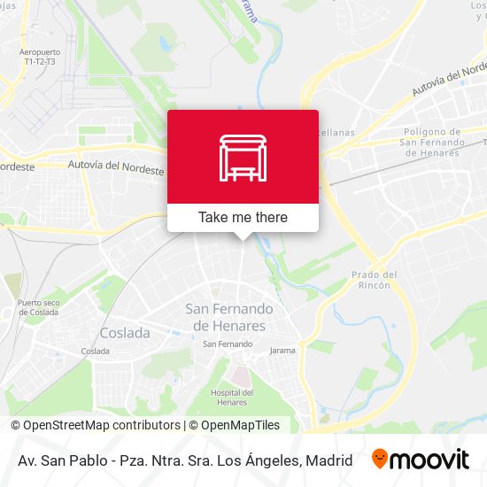 Av. San Pablo - Pza. Ntra. Sra. Los Ángeles map