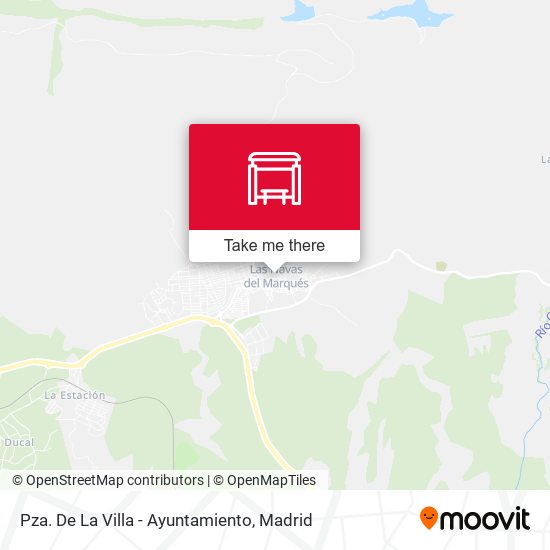 mapa Pza. De La Villa - Ayuntamiento