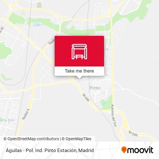 Águilas - Pol. Ind. Pinto Estación map