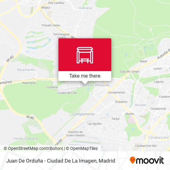 Juan De Orduña - Ciudad De La Imagen map