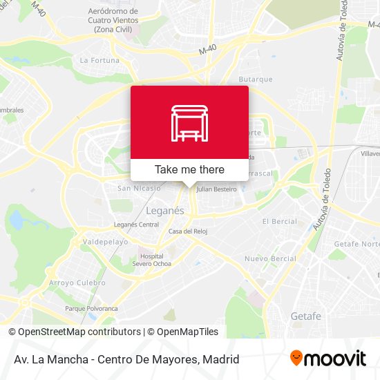 Av. La Mancha - Centro De Mayores map