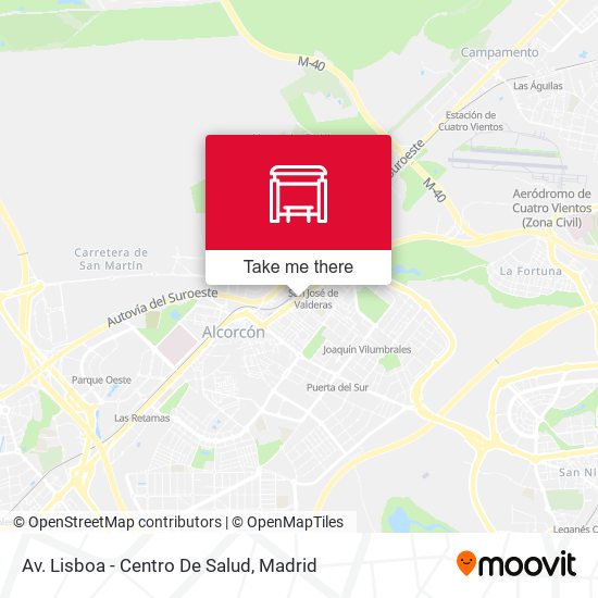 Av. Lisboa - Centro De Salud map