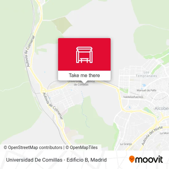 Universidad De Comillas - Edificio B map