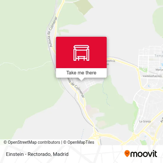 Einstein - Rectorado map