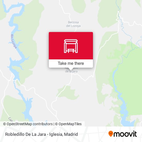 Robledillo De La Jara - Iglesia map