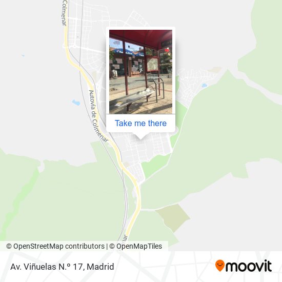 Av. Viñuelas Nº17 map