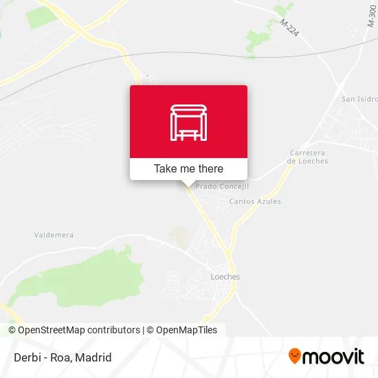 Derbi - Roa map