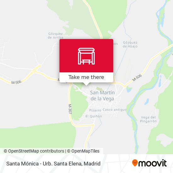 Santa Mónica - Urb. Santa Elena map