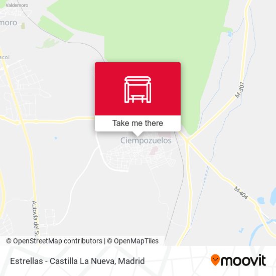 Estrellas - Castilla La Nueva map
