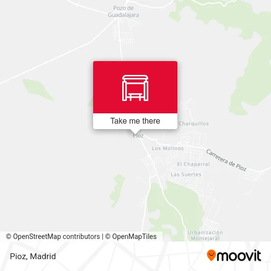 Pioz map
