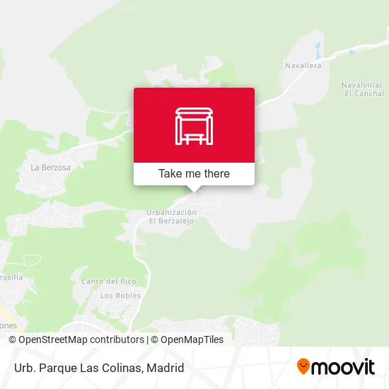 Urb. Parque Las Colinas map