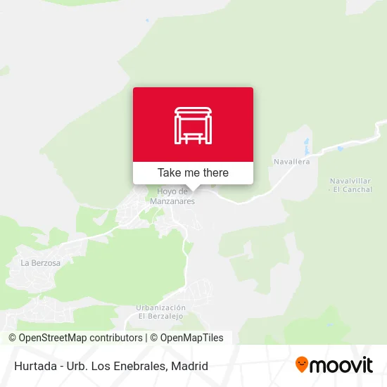 Hurtada - Urb. Los Enebrales map