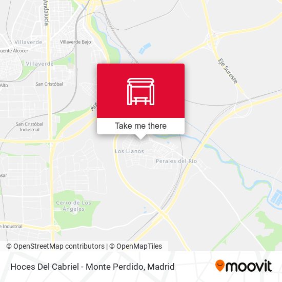 Hoces Del Cabriel - Monte Perdido map