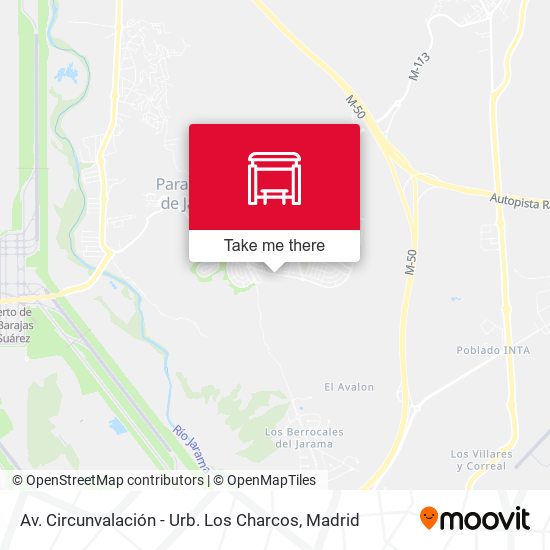 Av. Circunvalación - Urb. Los Charcos map