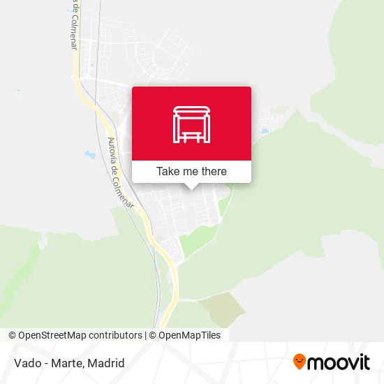Vado - Marte map