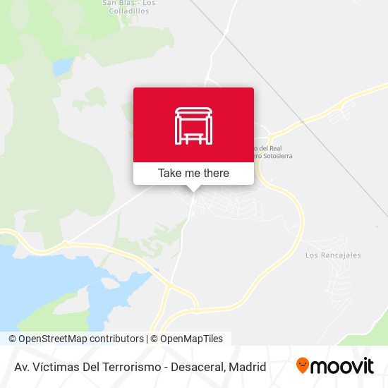 Av. Víctimas Del Terrorismo - Desaceral map