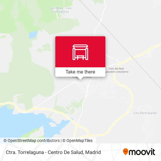 Ctra. Torrelaguna - Centro De Salud map