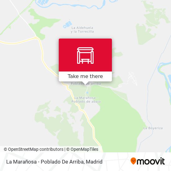 La Marañosa - Poblado De Arriba map
