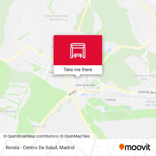 Ronda - Centro De Salud map