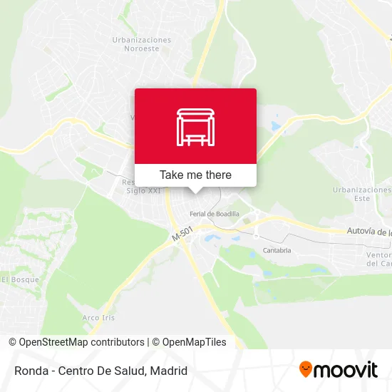 mapa Ronda - Centro De Salud