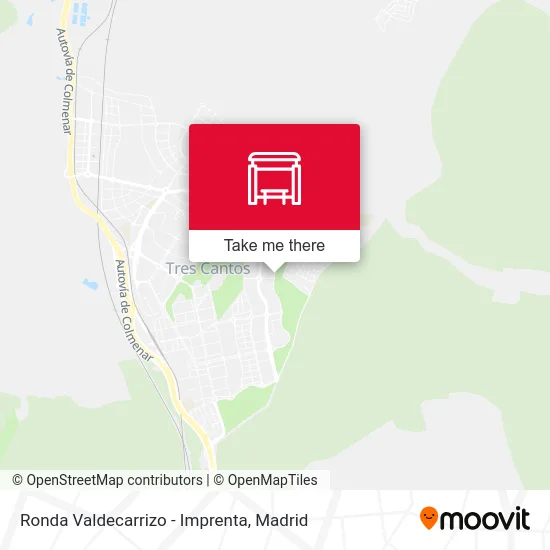 Ronda Valdecarrizo - Imprenta map