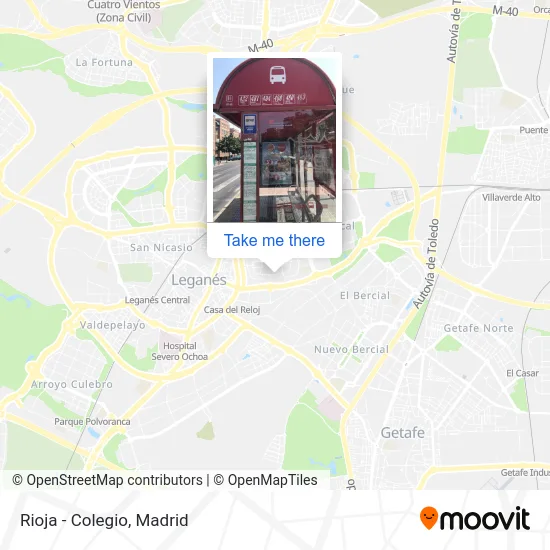 mapa Rioja - Colegio