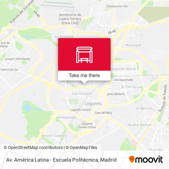 Av. América Latina - Escuela Politécnica map