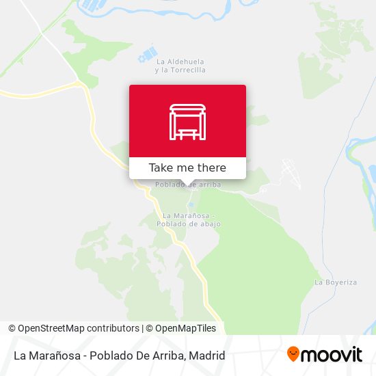 La Marañosa - Poblado De Arriba map