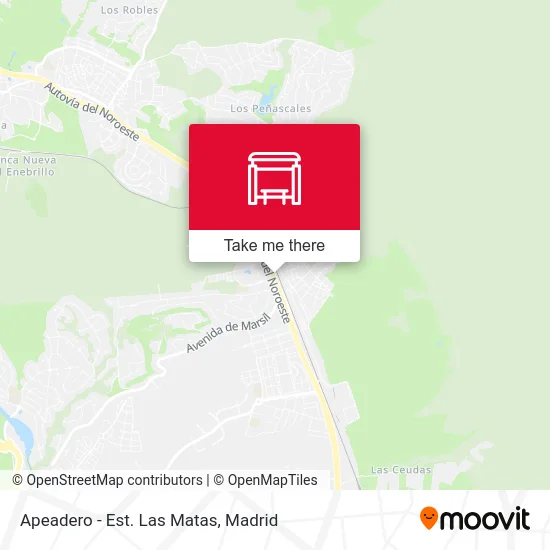 Apeadero - Est. Las Matas map