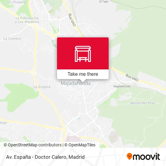 Av. España - Doctor Calero map
