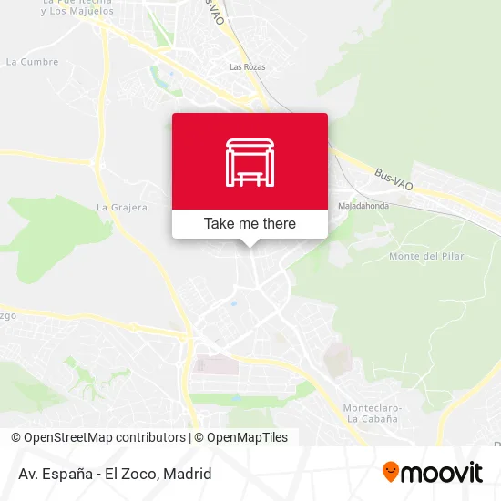 Av. España - El Zoco map