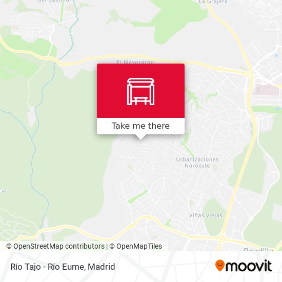 Río Tajo - Río Eume map