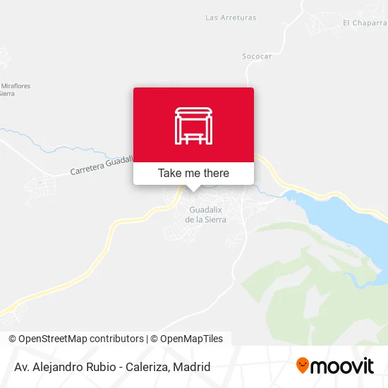 Av. Alejandro Rubio - Caleriza map