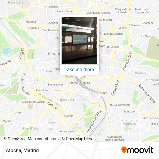 Atocha map