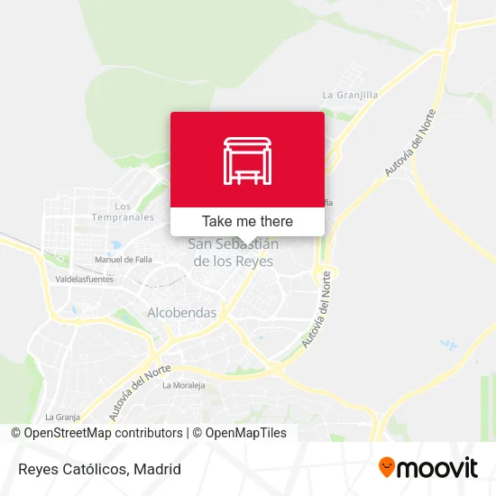 Reyes Católicos map