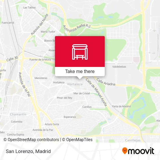 San Lorenzo map