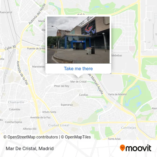 Mar De Cristal map