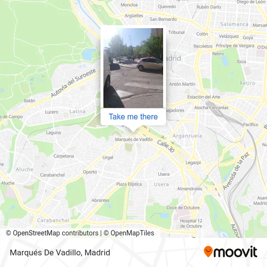 Marqués De Vadillo map