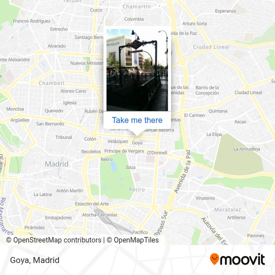 Goya map