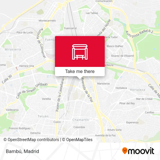 Bambú map