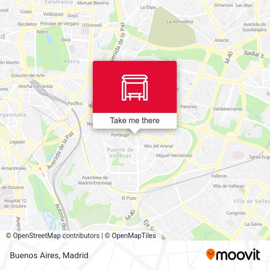 Buenos Aires map